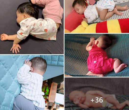 Enchanting Wonders: Embrace the Magical Poses of Sleeping Babies